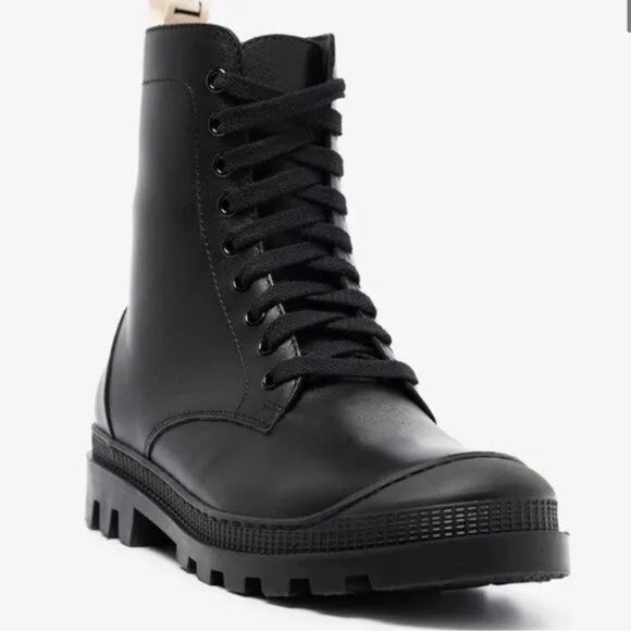 LOEWE Combat boots black 39 8 - 8.5 - Picture 3 of 12